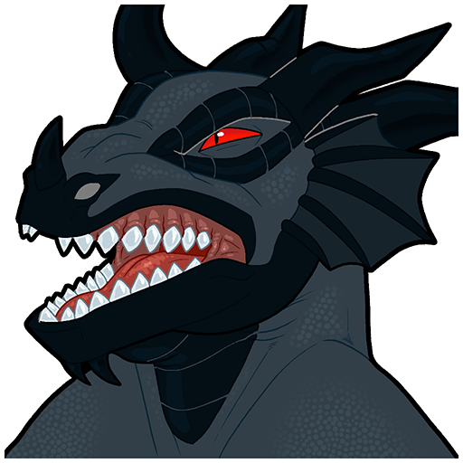 My lizard fursona making an angry face.